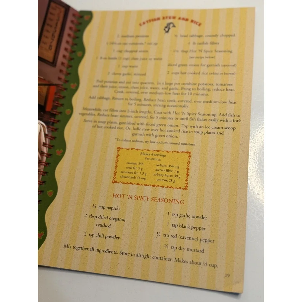 VTG NIH Down Home Healthy Cookbook Black American Chefs Leah Chase Johnny Rivers